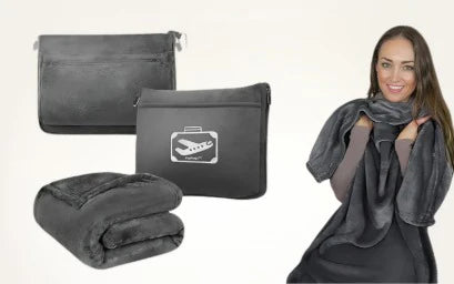 FlyHugz® Blanket & Comfort Bag