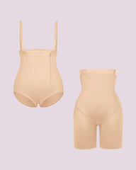 BOOT-YEAH™ SilkSculpt High-Waisted Brief + Short