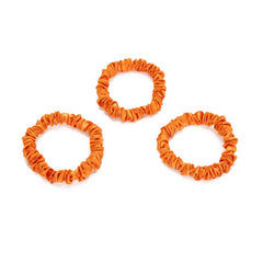 Blissy Skinny Scrunchies - Coral