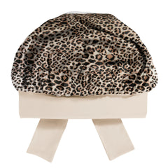 Blissy Bow Bonnet - Leopard