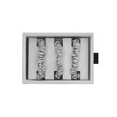 Blissy Skinny Scrunchies - Silver